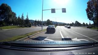 Pleasanton California CA DMV BehindTheWheel driving test practice route 2  part 1 [upl. by Enyallij539]