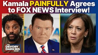 Kamala PAINFULLY Agrees to FOX NEWS Interview [upl. by Cynara]