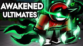 I Unlocked AWAKENED ULTIMATES In ROBLOX Heroes Battlegrounds [upl. by Muriel]