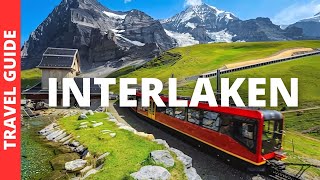 Interlaken Switzerland Travel Guide 15 BEST Things to Do in Interlaken [upl. by Tayib]