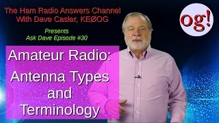 Antenna Types and Terminology AD30 [upl. by Wolfson598]