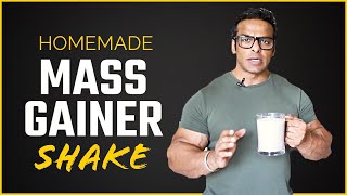 Home Made Mass GainerWeight Gain Shake  Yatinder Singh [upl. by Suiramaj868]