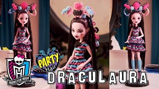 Party Hair Draculaura Style a Hairboo For Every Occasion  Monster High [upl. by Chamberlain]