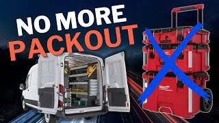 The Ultimate Work Van Setup for Electricians Packout workvan Fordtransit Rangerdesign [upl. by Zweig525]