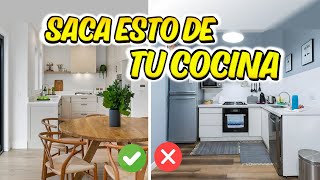 5 COSAS que SI y 5 COSAS que NO DEBES tener en la COCINA  DISEÑO DE INTERIORES [upl. by Kciredohr632]