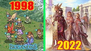 Evolution of Brigandine Games  19982022 [upl. by Eladnek]