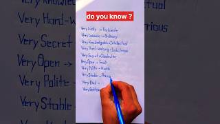 10 common synonym wordsshortvideo shortsfeed short [upl. by Ellivnarg241]