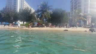 Playita del Condado beach in SanJuan Puerto Rico [upl. by Tryck60]