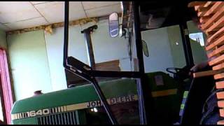 John Deere 1640 Cold Startmp4 [upl. by Dedric850]