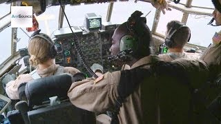 C130H Hercules  Iraq Retrograde Mission [upl. by Airretnahs]