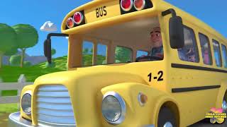 Wheels On The Bus  बस का पहिया  Tinga Toons Hindi Rhymes Nursery Rhymes  kidssongs hindirhymes [upl. by Anoed]