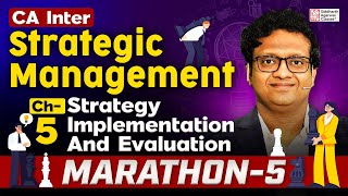 Strategic Management Marathon 5  Strategy Implementation  Hard Chapter  Siddharth Agarwal [upl. by Powers662]