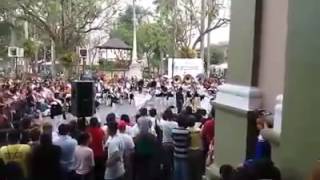 troyanos marching band AC desfile 21 de mayo 2016 [upl. by Ys]