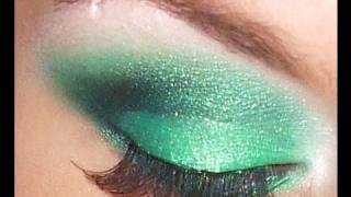 SMOKEY GREEN MAKEUP TUTORIAL [upl. by Bealle]