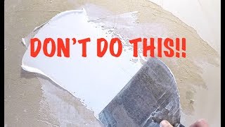 HOW TO REPAIR TORN DRYWALL PAPER [upl. by Simpkins]