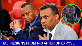 Noordin Haji Resigns As Rutos NIS Director General Over Gachagua Expose [upl. by Nevets401]