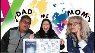 My Parents React To My Ancestry Results [upl. by Assin]