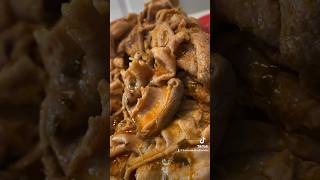 Hog Maws amp Chitterlings in Chef Ricardo Adams Signature Alabama Red Gourmet Chitterling Sauce®️ [upl. by Eyar]