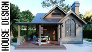 Small House Design 8x10 Meters 2 Bedrooms  Gorgeous Tiny House  Cozy amp Charming [upl. by Allrud384]