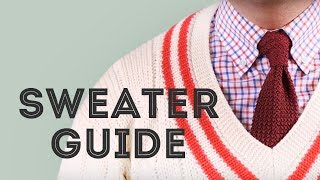 Sweater Guide What to look for when you buy a Jumper how to wear it  Pullover Dos amp Donts [upl. by Nahseez]