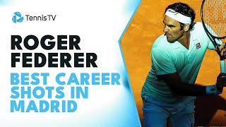 Roger Federer Best Ever Shots In Madrid [upl. by Gnouc883]