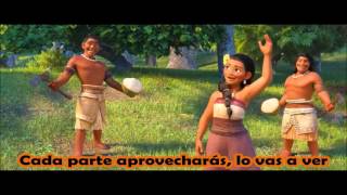 Moana  Vaiana  Where You Are Castilian Spanish Lyrics HD [upl. by Luanni]