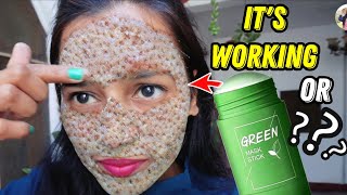 Green Mask Stick  Does This Green Mask Work I Tried Green Mask And Shocked 😳  Viral Video [upl. by Niklaus224]