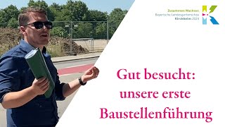 BaustellenFührungen Alle Infos zur Landesgartenschau direkt vor Ort [upl. by Eenwahs]