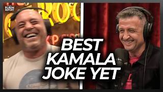 Joe Rogan Can’t Stop Laughing at Guest’s Perfect Kamala Joke [upl. by Benenson]