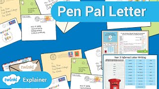 How To Write A Pen Pal Letter [upl. by Dhar]