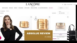 Lancôme Absolue Is It Worth the Hype [upl. by Iridissa]