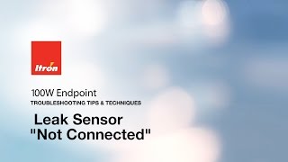 Itron 100W Endpoint  Leak Sensor Not Connected [upl. by Karel]