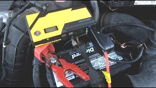 How to Jump Start Your Car with a Portable Jump Starter [upl. by Ilujna13]