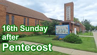 16th Sunday after Pentecost  September 8 2024  LIVE  St Michaels Lincoln Park MI [upl. by Piggy392]