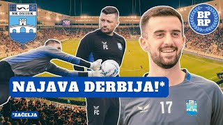 DERBI ZAČELJA Osijek  Slaven  Jakupović za pobjedu [upl. by Carli]