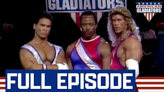 Gladiator Nitro Gets Knocked Out  American Gladiators  Full Episode  S01E01 [upl. by Treat]