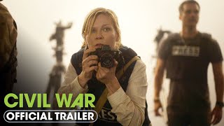 Civil War 2024 Official Trailer  Kirsten Dunst Cailee Spaeny [upl. by Gunthar]