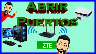 💻Como ABRIR los PUERTOS del router ZTE 2020📲 [upl. by Lodge]