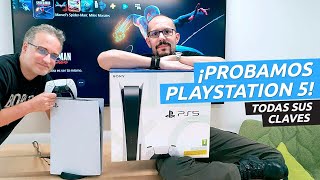 Análisis a fondo PlayStation 5  Probamos su menú y su mando jugamos [upl. by Heshum851]