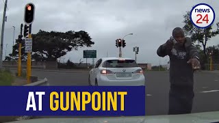 WATCH  Quickthinking Durban driver narrowly escapes hijacking [upl. by Mihalco]