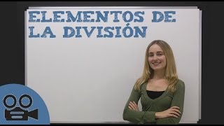 Elementos de la división [upl. by Ahl]