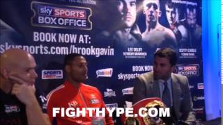 EDDIE HEARN SAYS KELL BROOK STOPS CHRIS ALGIERI IN 3 URGES MEDIA TO PRESSURE AMIR KHAN [upl. by Scurlock]