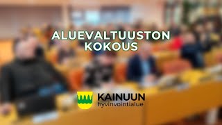 Kainuun aluevaltuuston kokous 3092024 klo 10 [upl. by Aldrich207]