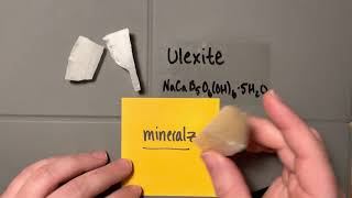 Minerals  Borates  Ulexite [upl. by Hbahsur]