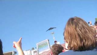 Rose Bowl Game 2009 B2 Stealth Bomber Flyover [upl. by Nosauq152]