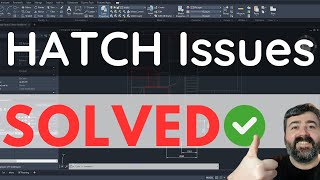 AutoCAD Hatch Issues SOLVED No Closed Boundary and more [upl. by Waneta]