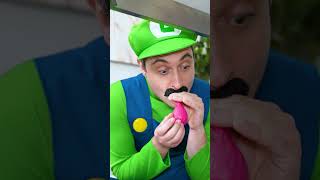 Greedy Luigi was taught a lesson supermario familygamestories [upl. by Hintze]