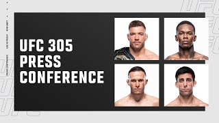 UFC 305 PreFight Press Conference [upl. by Lockhart]