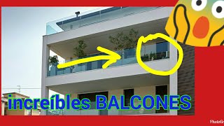 BALCONES en ALUMINIO Y ACERO INOXIDABLE  2019 😮 PASAMANOS EN ACERO INOXIDABLE [upl. by Ardnaz554]