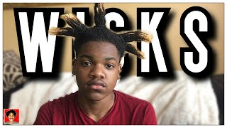 How To Get Wicks  Rubber Band Method  Dreadlocks [upl. by Nadine]